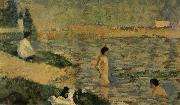 Georges Seurat Bathers of Asnieres oil on canvas